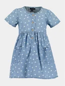 Sukienki i spódniczki dla dziewczynek - Blue Seven Sukienka codzienna 734134 X Niebieski Regular Fit - miniaturka - grafika 1