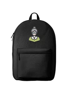 Bonamaison Unisex TRSNDRB100149 plecak ze sztucznej skóry, czarny, rozmiar uniwersalny - Plecaki - miniaturka - grafika 1