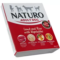 Mokra karma dla psów - Naturo Adult Jagnięcina z ryżem i warzywami 400g NAP4005 - miniaturka - grafika 1