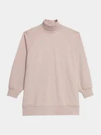 Bluzy damskie - Outhorn Bluza OTHAW23TSWSF0738 Różowy Regular Fit - miniaturka - grafika 1