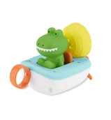 Zabawki do kąpieli - Skip Hop Zabawka do Kąpieli Krokodyl w Łódce ZOO Pull&Go - miniaturka - grafika 1