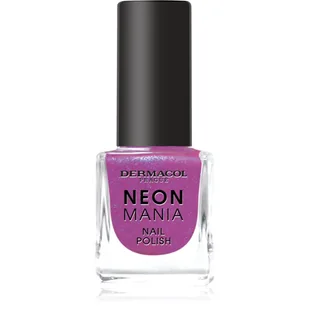 Dermacol Neon Mania lakier do paznokci odcień 3 Purple Pulse 5 ml - Lakiery do paznokci - miniaturka - grafika 1
