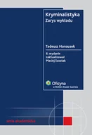 Prawo - Wolters Kluwer Hanausek Tadeusz Kryminalistyka. Zarys wykładu - miniaturka - grafika 1