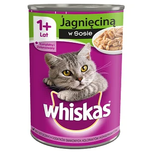 Whiskas Adult Jagnięcina puszka 24x400g + DREAMIES Snacky Mouse 60g z zabawką ! - Mokra karma dla kotów - miniaturka - grafika 4