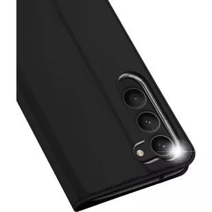Etui DUX DUCIS Skin X Pro - futerał z klapką kompatybilny z MagSafe do Samsung S24 Plus czarny - Pozostałe akcesoria do telefonów - miniaturka - grafika 3