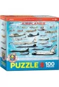 Eurographics History Of Aviation Jigsaw Puzzle 100 Pieces 13"X19" EUROKIDS-0086 - Puzzle - miniaturka - grafika 2