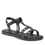 Sandały damskie - Geox Sandały J S.Karly G. I J2535I 000BC C9999 S Black - miniaturka - grafika 1
