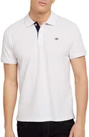 Koszulki męskie - Biała Koszulka Polo Tom Tailor 1027713 M - miniaturka - grafika 1