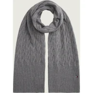 Apaszki i szaliki męskie - Tommy Hilfiger Wełniany szal - miniaturka - grafika 1