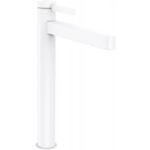 Hansgrohe 76070700 Finoris Jednouchwytowa bateria umywalkowa 260 do mis umywalkowych z kompletem odp$360ywowym Push-Open bia$361y matowy - Baterie umywalkowe - miniaturka - grafika 1