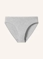 Majtki damskie - Schiesser Figi Pure Rib grau - miniaturka - grafika 1
