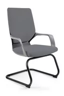 Fotele i krzesła biurowe - Fotel biurowy, krzesło, Apollo Skid, czarny, slategrey - miniaturka - grafika 1