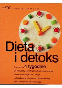 Dieta i detoks program na 4 tygodnie - Diety, zdrowe żywienie - miniaturka - grafika 1