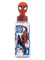 Sztućce dla dzieci - Spiderman Bidon "Spiderman" w kolorze niebiesko-czerwonym - 560 ml - miniaturka - grafika 1