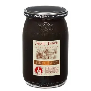 Miód gryczany, 950g >> 0zł za wysyłkę przy zakupach od 149 zł << - Miód - miniaturka - grafika 1