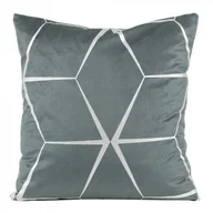 Poszewki na poduszki - Poszewka dekoracyjna Blink 28, 45 x 45 cm srebrna - miniaturka - grafika 1