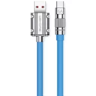 Kable USB - Kabel USB - USB Typ-C WEKOME WDC-186 Wingle Series 1 m Niebieski - miniaturka - grafika 1
