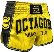 Spodnie sportowe męskie - Spodenki Muay Thai Octagon Yellow Edycja 2022 - miniaturka - grafika 1