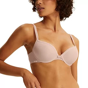 Variance - Biustonosz push-up z fiszbinami z czystej mikrofibry, beżowy, 75A - Biustonosze - miniaturka - grafika 1