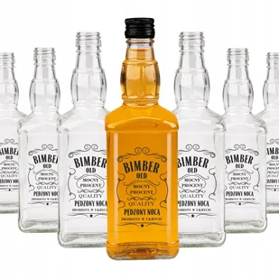 Zestaw 40x BUTELKA DANIELS 500 ml / 0,5 l + nadruk BIMBER na alkohol - Domowy wyrób alkoholu Zestaw 40x BUTELKA DANIELS 500 ml / 0,5 l + nadruk BIMBER na alkohol - Domowy wyrób alkoholu - miniaturka - grafika 1