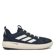 Buty trekkingowe męskie - Trekkingi adidas Terrex Boat Climacool JI3500 Granatowy - miniaturka - grafika 1