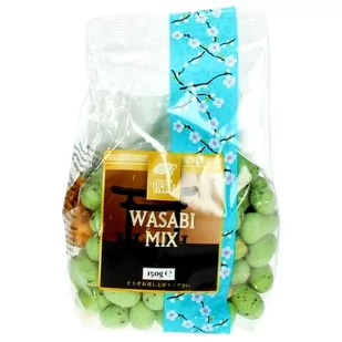 Golden Turtle Brand Wasabi mix, orzeszki w pikantnej skorupce 150g - Golden Turtle Brand 2161-uniw - Kuchnie świata - miniaturka - grafika 1