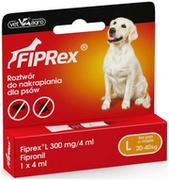 Artykuły przeciw pasożytom - Fiprex Spot-on solution dla psów - L: 20-40 kg (2 pipety x 4 ml) - miniaturka - grafika 1