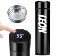 Kubki termiczne - CZAR LCD KUBEK TERMICZNY IMIENNY DO SZKOŁY IMIĘ Y4 - miniaturka - grafika 1