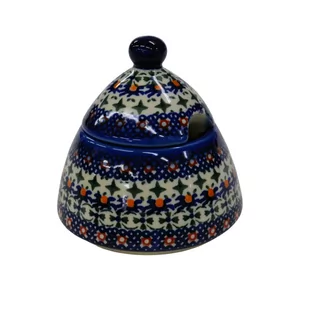Ceramiczna cukiernica Ceramika Bolesławiec - Cukiernice - miniaturka - grafika 1
