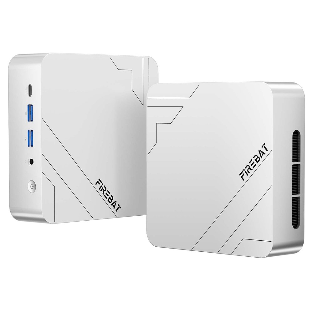 FIREBAT F1 Mini PC AMD Ryzen 7 H255 8 Cores 16 Threads Up to 4 9GHz AMD Radeon 780M Graphics 16GB LPDDR5 RAM 512GB SSD US 1299402EUDF