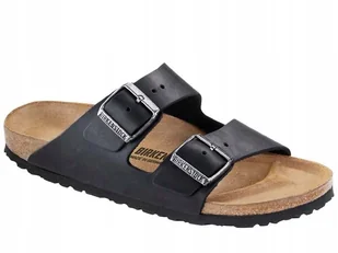 Birkenstock Arizona 552111 Czarne 40 - Klapki i japonki męskie - miniaturka - grafika 1