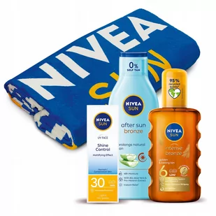 NIVEA SUN Olejek + krem SPF30 + balsam po opalaniu - Balsamy i kremy do ciała - miniaturka - grafika 1