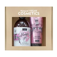 Zestawy kosmetyków damskich - zestaw: żel pod prysznic, 500 ml + balsam do ciała, 200 ml - miniaturka - grafika 1