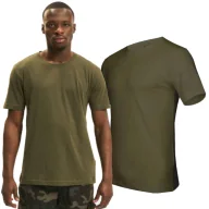 Odzież taktyczna i umundurowanie - Koszulka t-shirt BRANDIT Military Olive XL - miniaturka - grafika 1