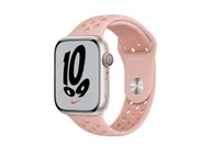 Akcesoria do zegarków - APPLE Pasek Apple Watch 45mm Pink Oxford/Rose Whisper Nike Sport Band - Regular - miniaturka - grafika 1