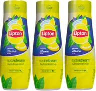 Syropy i koncentraty owocowe - 3x Syrop do SodaStream Lipton Ice Tea Cytryna 440 ml - miniaturka - grafika 1