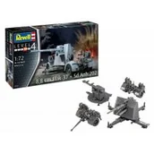 Modele do sklejania - Revell Model 8,8 cm Flak 37 + Sd.Anh.202 03325 - miniaturka - grafika 1