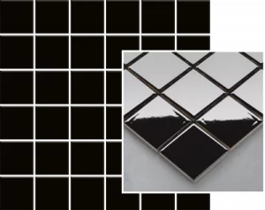 Paradyż ALTEA NERO (BŁYSZCZĄCA) MOZAIKA 29,8X29,8 (4,8x4,8) ALTEA NERO (BŁYSZCZĄCA) MOZAIKA 29,8X29,8 (4,8x4,8) - Płytki ceramiczne - miniaturka - grafika 1