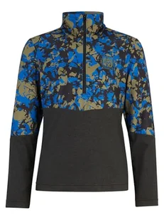 Ziener Unisex dziecięca bluza narciarska, bluza narciarska, koszulka funkcyjna, ciepła, elastyczna, z recyklingu - Koszulki rowerowe - miniaturka - grafika 1