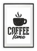 Plakaty - Plakat 61x91 cm  Coffe time kawa WZORY - miniaturka - grafika 1