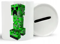 Skarbonki - SKARBONKA MINECRAFT Z IMIENIEM PREZENT - miniaturka - grafika 1