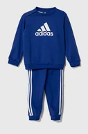 Komplety dla niemowląt - adidas dres niemowlęcy kolor niebieski - miniaturka - grafika 1