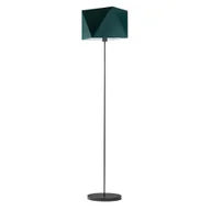 Lampy stojące - Lampa podłogowa LYSNE Fidżi, 60 W, E27, zieleń butelkowa/czarna, 160x45 cm - miniaturka - grafika 1