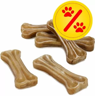 Zestaw Barkoo kości do żucia z prasowanej skóry - 12 x ok. 21 cm - Przysmaki dla psów - miniaturka - grafika 1