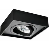 Lampy sufitowe - Kanlux Oczko halogenowe Mini Gord DLP-50-B 28781 lampa sufitowa wpuszczana downlight 1x35W GU10 czarne 28781 - miniaturka - grafika 1