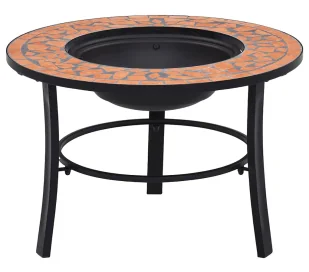 Okrągłe dekoracyjne palenisko ogrodowe terakota P1-K01 - Paleniska ogrodowe Okrągłe dekoracyjne palenisko ogrodowe terakota P1-K01 - Paleniska ogrodowe - miniaturka - grafika 1