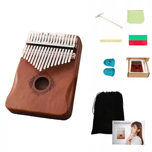 KALIMBA instrument AFRYKAŃSKI pianino ZANZA MBIRA - Akcesoria do perkusji - miniaturka - grafika 2