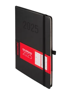 Kalendarz 2025, A5, czarny - Kalendarze - miniaturka - grafika 1