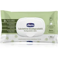 Chusteczki nawilżane - Chicco Biodegradable Baby Wipes delikatne nawilżane chusteczki dla dzieci 60 szt. - miniaturka - grafika 1