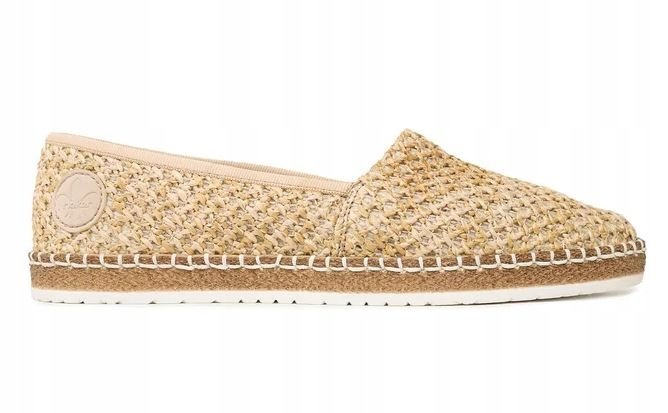 RIEKER DAMSKIE ESPADRYLE WSUWANE BEŻOWE 36 16AA